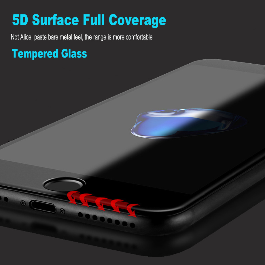 Bakeey-5D-Curved-Edge-Cold-Carving-Tempered-Glass-Film-For-iPhone-8-Plus-1213620-2